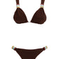 Oséree Brown Polyamide Bikini