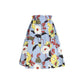 Marni Multicolor Cotton Midi Skirt