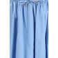 Marni Light Blue Cotton Midi Skirt