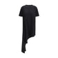 Loulou De Saison Black Cotton Casual Dress