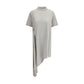 Loulou De Saison Gray Cotton Casual Dress