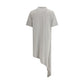 Loulou De Saison Gray Cotton Casual Dress