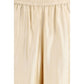 Loulou De Saison Cream Viscose Casual Pants