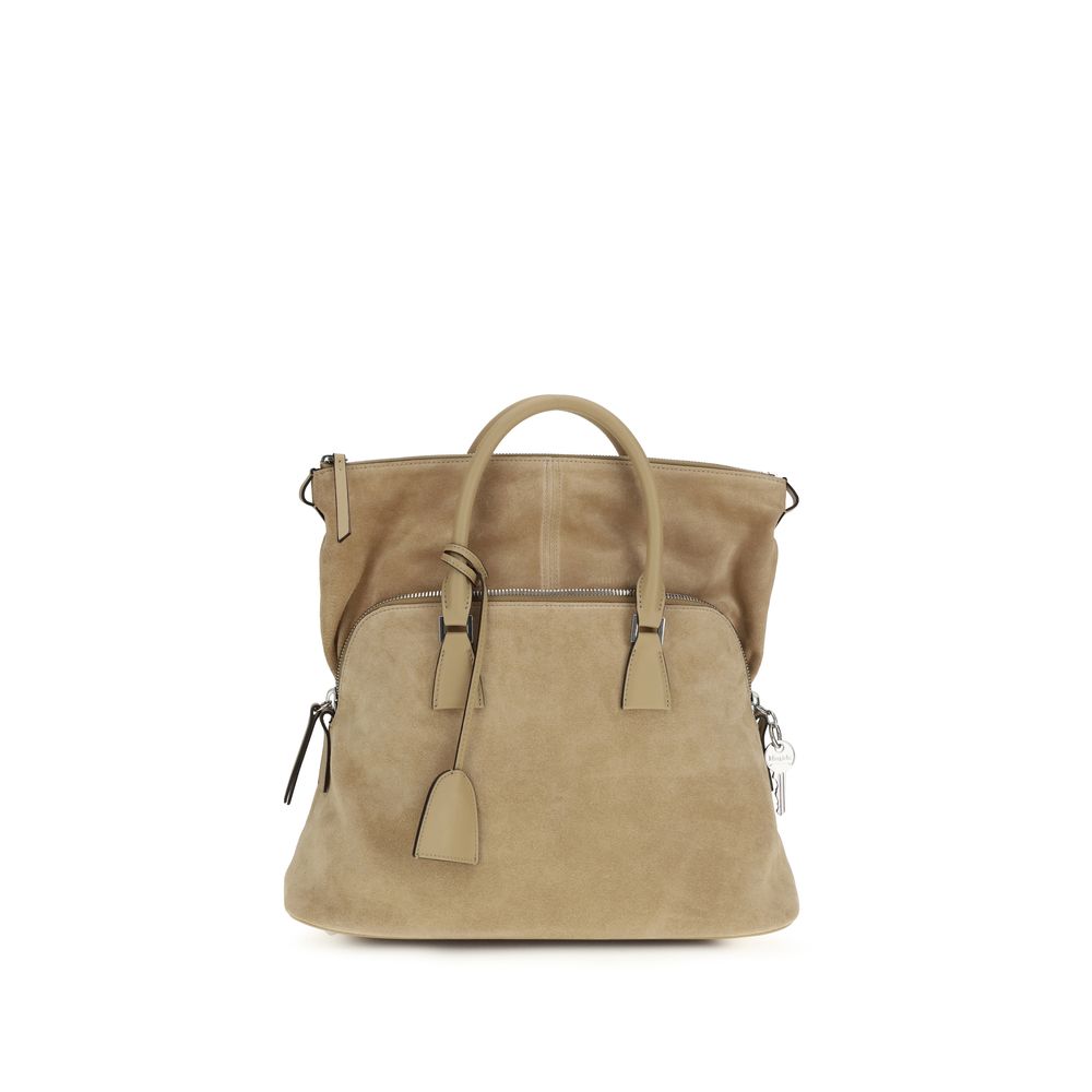 Margiela Beige Calf Leather Bos Taurus Shoulder Bag