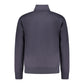 Coveri Moving Blue Cotton Men Sweatshirt