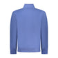 Coveri Moving Blu Cotton Men Sweatshirt