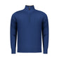 Coveri Moving Blue Viscose Men Sweater