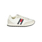 Tommy Hilfiger White Polyurethane Men Sneaker