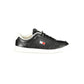 Tommy Hilfiger Black Polyurethane Men Sneaker