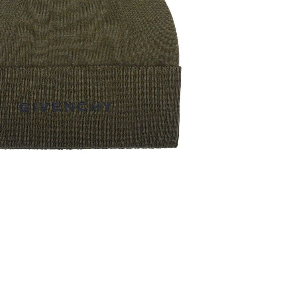 Givenchy Bicolor Wool Beanie