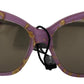 Dolce & Gabbana Purple Acetate Sunglasses