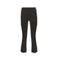 Herno Black Elastane Flared Pants