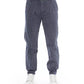 Baldinini Trend Blue Cotton Chino Pants