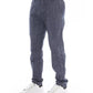 Baldinini Trend Blue Cotton Chino Pants