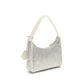 Prada White Viscose Shoulder Bag