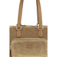 Miu Miu Beige Cotton Shoulder Bag