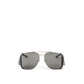Saint Laurent Silver Metal Sunglasses