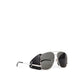 Saint Laurent Silver Metal Sunglasses