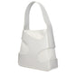 Salvatore Ferragamo White Fabric Handbag