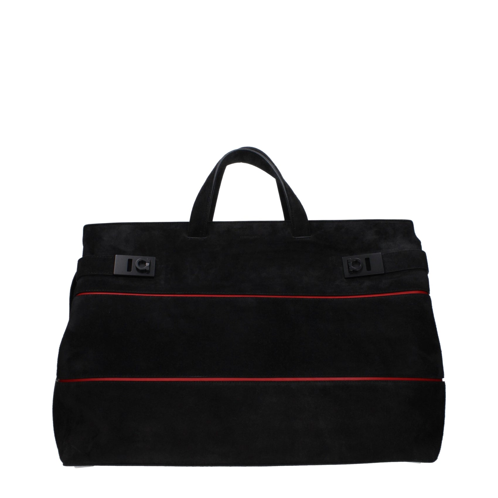 Salvatore Ferragamo Black Leather Handbag