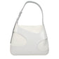 Salvatore Ferragamo White Leather Shoulder Bag