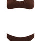 Oséree Brown Polyamide Bikini