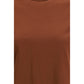 Brunello Cucinelli Brown Cotton T-Shirt