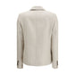 Brunello Cucinelli Beige Linen Blazer