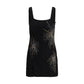 Staud Black Nylon Casual Dress