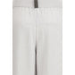 Fabiana Filippi Gray Fleece Wool Casual Pants