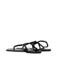 Isabel Marant Black Leather Flip-Flop Sandals