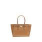 Michael Kors Beige Calf Leather Bos Taurus Shoulder Bag