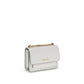 Michael Kors White Calf Leather Bos Taurus Wallet