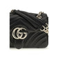 Gucci Black Calf Leather Bos Taurus Shoulder Bag