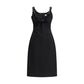 Magda Butrym Black Cotton Casual Dress