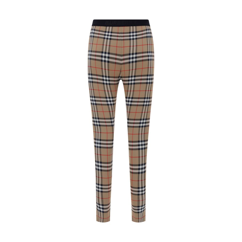 Burberry Brown Polyamide Leggings