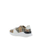 Burberry Beige Rubber Athletic Sneakers