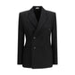 Alexander McQueen Black Wool Blazer