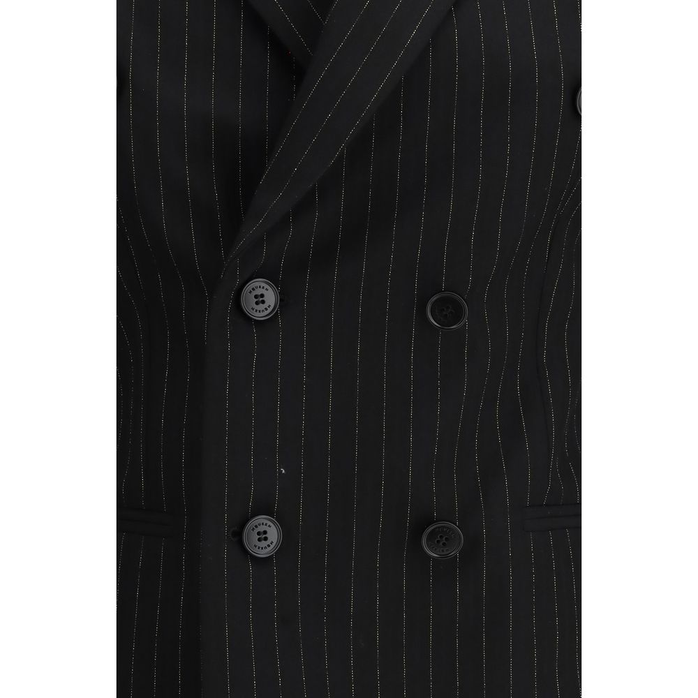 Alexander McQueen Black Wool Blazer