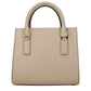 Versace Beige Leather Handbag
