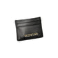 Mario Valentino Black Polyurethane Women Wallet