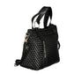 Mario Valentino Black Polyurethane Women Handbag