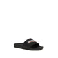 Balenciaga Black Rubber Slippers