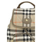 Burberry Beige Polyamide Backpack