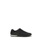 Gucci Black Calf Leather Bos Taurus Low Top Sneakers