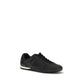 Gucci Black Calf Leather Bos Taurus Low Top Sneakers