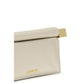 Jacquemus Cream Lamb Ovis Aries Aries Clutch Bag