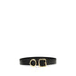 Jacquemus Black Calf Leather Bos Taurus Regular Belt