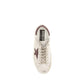 Golden Goose White Calf Leather Bos Taurus Sneakers