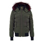 Moose Knuckles Green Cotton Bomber